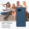 Kwmobile калъф за Google Pixel 7a, син, силиконов, KWM000019YF044C
