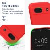 Kwmobile калъф за Google Pixel 8a, червен, силиконов, KWM000020KU032C