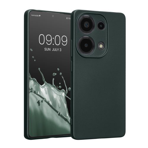 Kwmobile калъф за Xiaomi Redmi Note 13 Pro, зелен, силиконов, KWM000020LZ005C