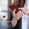Kwmobile калъф за Apple iPhone 11, тъмночервен, силиконов, KWM000010EY113C