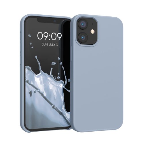 Kwmobile калъф за Apple iPhone 12 Mini, светло син, силиконов, KWM000011JO069C