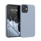 Kwmobile калъф за Apple iPhone 12 Mini, светло син, силиконов, KWM000011JO069C