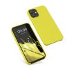 Kwmobile калъф за Apple iPhone 12 Mini, жълт, силиконов, KWM000011JO070C