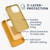 Kwmobile калъф за Apple iPhone 13 Pro, оранжев, силиконов, KWM000013OX050C