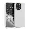 Kwmobile калъф за Apple iPhone 13 Pro, бял, силиконов, KWM000013OX051C