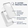 Kwmobile калъф за Apple iPhone 13 Pro, бял, силиконов, KWM000013OX051C