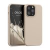 Kwmobile калъф за Apple iPhone 13 Pro, кремав, силиконов, KWM000013OX053C