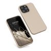 Kwmobile калъф за Apple iPhone 13 Pro, кремав, силиконов, KWM000013OX053C