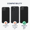 Kwmobile калъф за Apple iPhone 14 Plus, розов, силиконов, KWM000016NJ026C