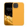 Kwmobile калъф за Apple iPhone 15, оранжев, силиконов, KWM000020CA012C