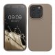 Kwmobile калъф за Apple iPhone 15 Pro, бежов, силиконов, KWM000020CC047C