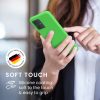 Kwmobile калъф за Motorola Moto G54, зелен, силиконов, KWM000022NF010C