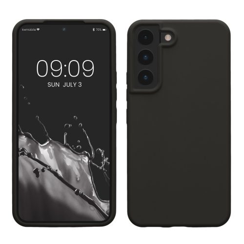 Kwmobile калъф за Samsung Galaxy S22, тъмносив, силиконов, KWM000014GR078C
