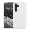 Kwmobile калъф за Samsung Galaxy S24, бял, силиконов, KWM000021KW020C