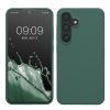 Kwmobile калъф за Samsung Galaxy S24, зелен, силиконов, KWM000021KW023C
