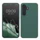 Kwmobile калъф за Samsung Galaxy S24, зелен, силиконов, KWM000021KW023C