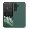 Kwmobile калъф за Samsung Galaxy S24, зелен, силиконов, KWM000021KW023C