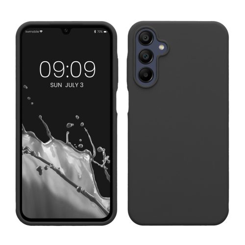 Kwmobile калъф за Samsung Galaxy A15 5G, тъмносив, силиконов, KWM000021MF027C