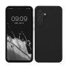 Kwmobile калъф за Samsung Galaxy S24 FE, черен, силиконов, KWM000021WA001C
