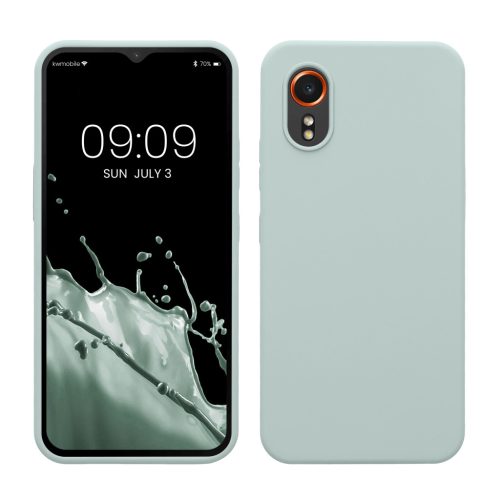 Kwmobile калъф за Samsung Galaxy Xcover 7, светло зелен, силиконов, KWM000021WB013C