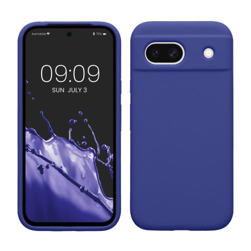 Kwmobile калъф за Google Pixel 8a, син, силиконов, KWM000020KQ052C