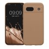 Kwmobile калъф за Google Pixel 8a, кремав, силиконов, KWM000020KU035C