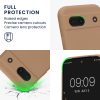 Kwmobile калъф за Google Pixel 8a, кремав, силиконов, KWM000020KU035C