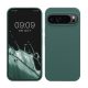 Kwmobile калъф за Google Pixel 9 Pro XL, зелен, силиконов, KWM000020PV021C