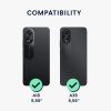 Kwmobile калъф за OPPO A38/A18, черен, силиконов, KWM000020QM001C