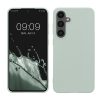 Kwmobile калъф за Samsung Galaxy S24 FE, светло зелен, силиконов, KWM000021WC004C