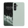 Kwmobile калъф за Samsung Galaxy S24 FE, светло зелен, силиконов, KWM000021WC004C