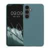 Kwmobile калъф за Samsung Galaxy S24 FE, светло зелен, силиконов, KWM000021WC006C