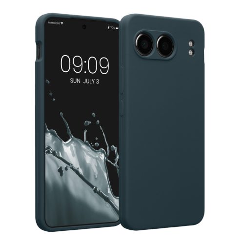 Kwmobile калъф за OnePlus Nord 4, тъмнозелен, силиконов, KWM000022VH003C