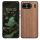 Kwmobile калъф за OnePlus Nord 4, кафяв, дърво/силикон, KWM000022VL001C