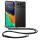 Kwmobile калъф с връзка за OnePlus Nord 4, прозрачен/черен, силиконов, KWM000022VN001C