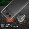 Kwmobile калъф с връзка за OnePlus Nord 4, прозрачен/черен, силиконов, KWM000022VN001C