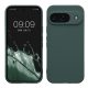 Kwmobile калъф за Google Pixel 9, тъмнозелен, силиконов, KWM000020PG013C