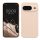 Kwmobile калъф за Google Pixel 9, кремав, силиконов, KWM000020PG015C