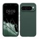 Kwmobile калъф за Google Pixel 9 Pro, тъмнозелен, силиконов, KWM000020PH013C