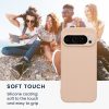 Kwmobile калъф за Google Pixel 9 Pro, кремав, силиконов, KWM000020PH015C