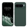 Kwmobile калъф за Google Pixel 9 Pro XL, тъмнозелен, силиконов, KWM000020PU010C