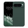 Kwmobile калъф за Google Pixel 9 Pro XL, тъмнозелен, силиконов, KWM000020PU010C