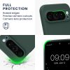 Kwmobile калъф за Google Pixel 9 Pro XL, тъмнозелен, силиконов, KWM000020PU010C