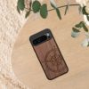 Kwmobile калъф за Google Pixel 9 Pro XL, кафяв, дърво/силикон, KWM000020QT001C