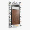 Kwmobile калъф за Google Pixel 9 Pro XL, кафяв, дърво/силикон, KWM000020QT001C