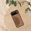 Kwmobile калъф за Google Pixel 9 Pro XL, кафяв, дърво/силикон, KWM000020QT002C