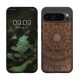Kwmobile калъф за Google Pixel 9 Pro XL, кафяв, дърво/силикон, KWM000020QT003C