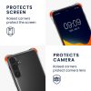 Kwmobile калъф с връзка за Samsung Galaxy S24 FE, прозрачен/черен, силиконов, KWM000021WL001C