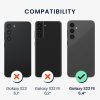 Kwmobile калъф за Samsung Galaxy S23 FE, сив, силиконов, KWM000021WO004C