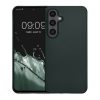 Kwmobile калъф за Samsung Galaxy S24 FE, зелен, силиконов, KWM000021WP001C